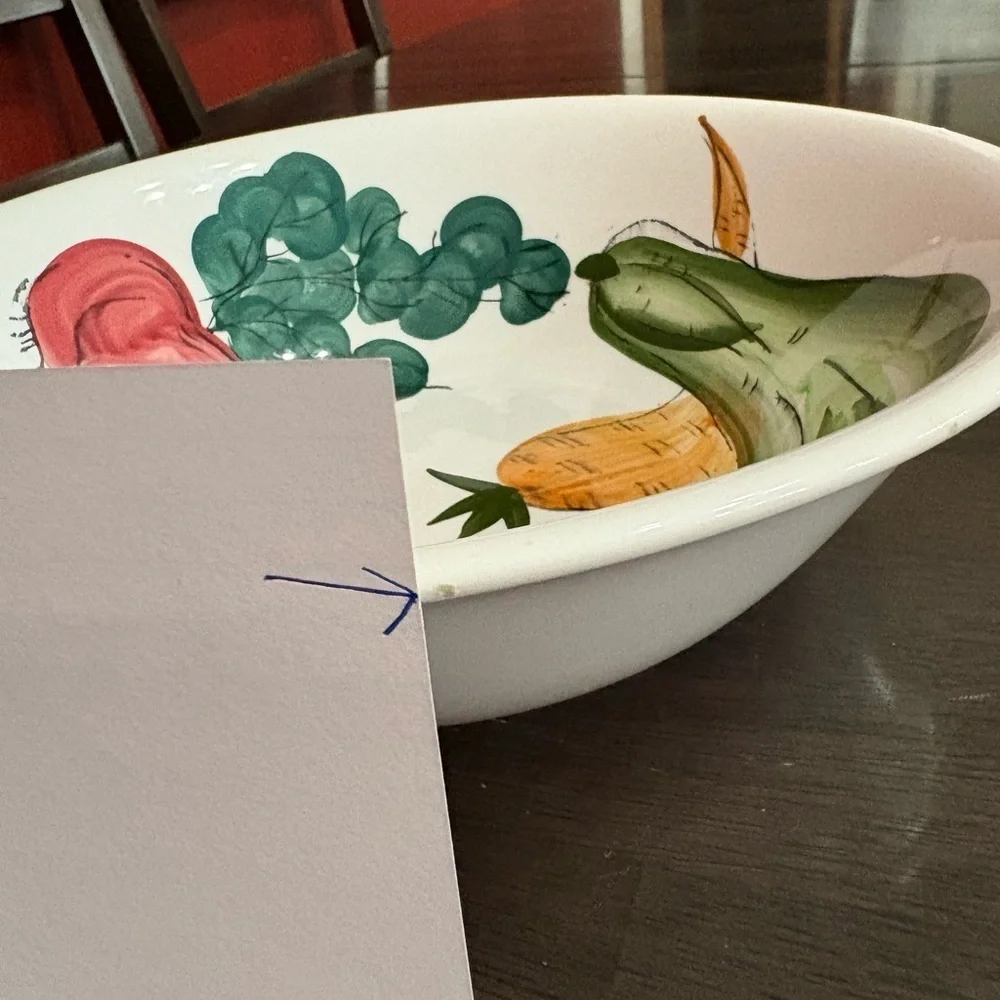 Westwood Finest Ironstone Hand Painted Vegetable Bowl
